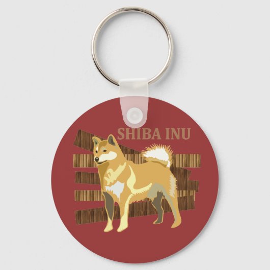 SHIBA INU SLEUTELHANGER (Voorkant)