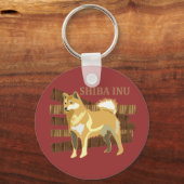SHIBA INU SLEUTELHANGER (Voorkant)