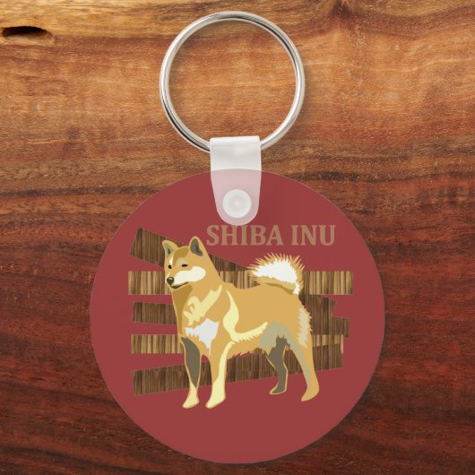 SHIBA INU SLEUTELHANGER (Voorkant)