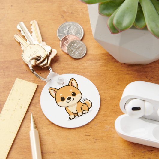 Shiba Inu Sleutelhanger (Bureau)