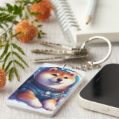 Shiba Inu Sleutelhanger (Voorkant Rechts)