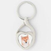 Shiba Inu Sleutelhanger (Voorkant)