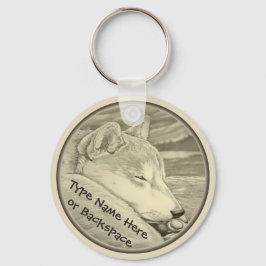 Shiba Inu Sleutelhanger Personalized Shiba Inu Dog