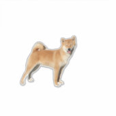 Shiba Inu Smile Sticker (Voorkant)