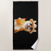Shiba Inu Strandlaken (Voorkant)