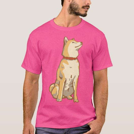 Shiba Inu T-shirt (Voorkant)