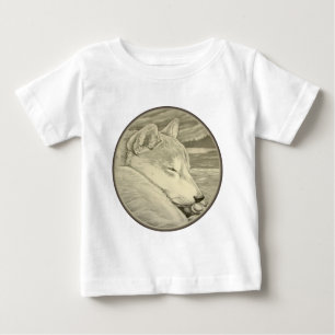 Shiba Inu T-shirt Art Baby's Hondenliefhebber Shir