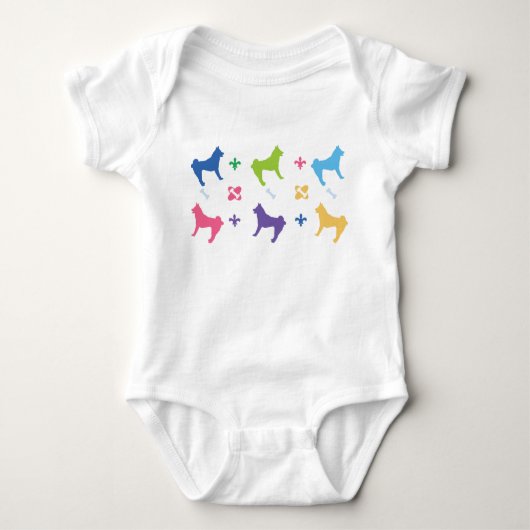 Shiba Inu T-Shirts (Voorkant)