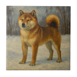 Shiba Inu Tegeltje