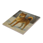 Shiba Inu Tegeltje (Zijkant)