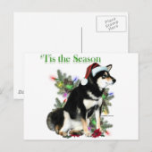 Shiba Inu "Tis Briefkaart (Voorkant / Achterkant)