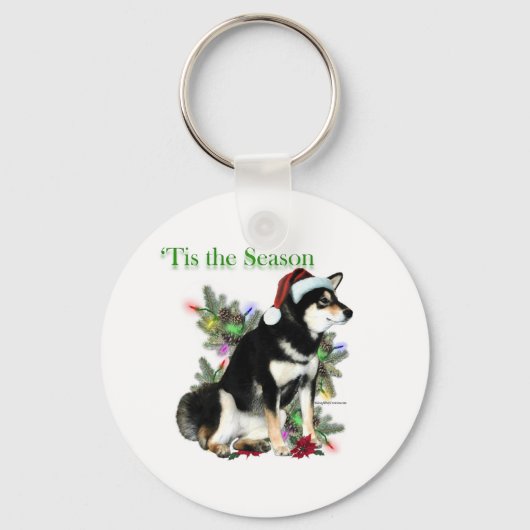 Shiba Inu "Tis Sleutelhanger (Voorkant)