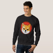Shiba Inu token crypto Shiba Coin Cryptocurrency Trui (Voorkant volledig)