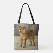 Shiba Inu Tote Bag (Achterkant)