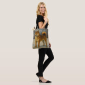 Shiba Inu Tote Bag (Op model)