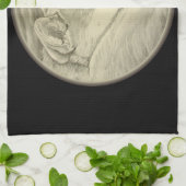 Shiba Inu Towel Hondenliefhebber Art Tea Towels &  Theedoek (Gevouwen)