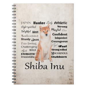 Shiba Inu Traits notebook Notitieboek