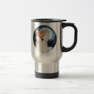 Shiba Inu Travel Mug Reisbeker