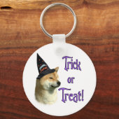 Shiba Inu Trick Sleutelhanger (Voorkant)