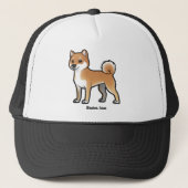 shiba inu trucker pet (Voorkant)
