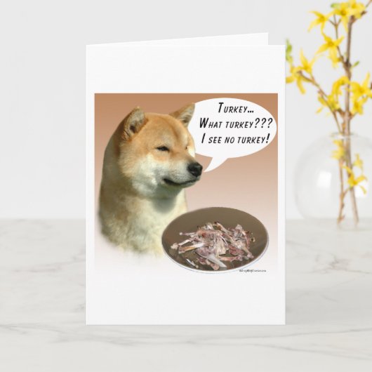Shiba Inu Turkije Kaart (Gele Bloem)