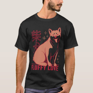 Shiba Inu Uni Dog Japanse tekenaars T-shirt