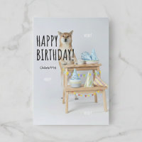 Shiba Inu Verjaardag Ontketent de Staart-Wagging