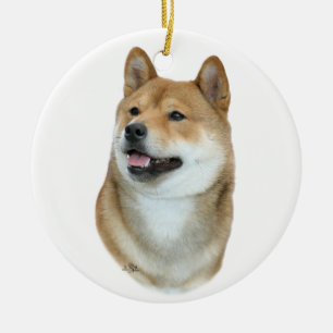 Shiba Inu-versiering Keramisch Ornament
