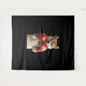 Shiba Inu Wandkleed (Voorkant (horizontaal))