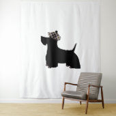 Shiba Inu Wandkleed (In situ)