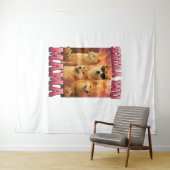 Shiba Inu Wandkleed (In Situ (horizontaal))
