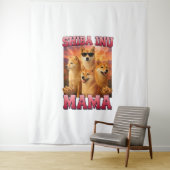 Shiba Inu Wandkleed (In situ)