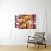 Shiba Inu Wandkleed (In Situ (horizontaal))