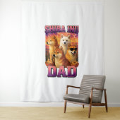 Shiba Inu Wandkleed (In situ)