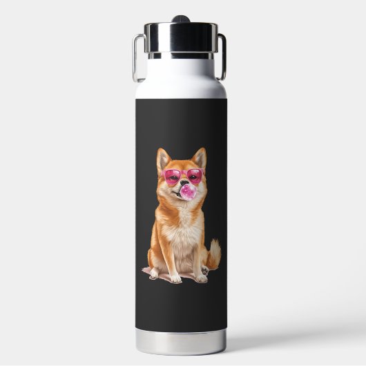 Shiba Inu Waterfles (Voorkant)