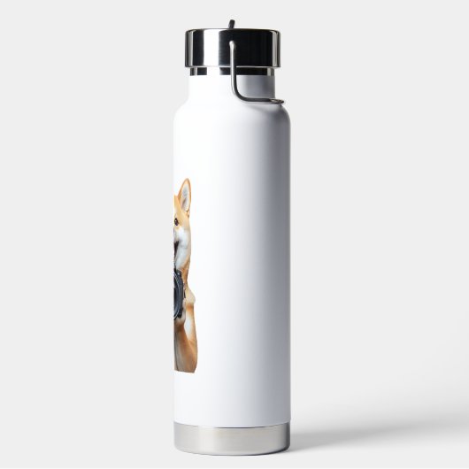 Shiba Inu     Waterfles (Links)