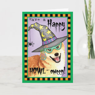 Shiba Inu Witch Kaart