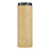 Shiba Inu (zwart en tan) schilderen - hond Art Thermosbeker (Achterkant)