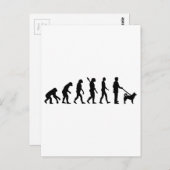 Shiba-inuevolutie Briefkaart (Voorkant / Achterkant)