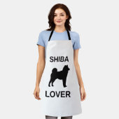 shiba-liefhebber schort (Gedragen)