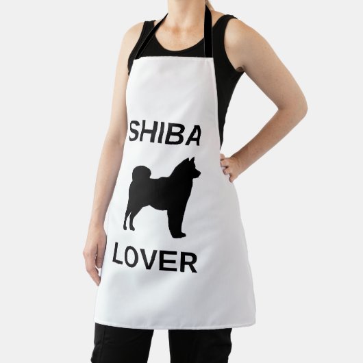 shiba-liefhebber schort (Insitu)