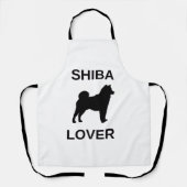 shiba-liefhebber schort (Voorkant)