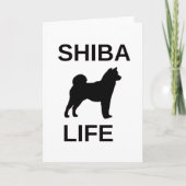 Shiba Life Kaart (Voorkant)