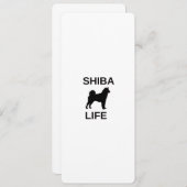 Shiba Life Kaart (Voorkant / Achterkant)