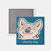 Shiba  magneet (Voorkant / Achterkant)