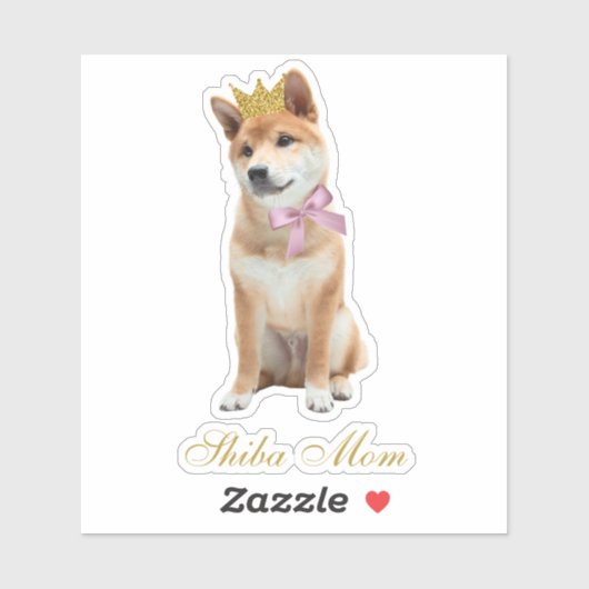Shiba mama sticker (Vel)