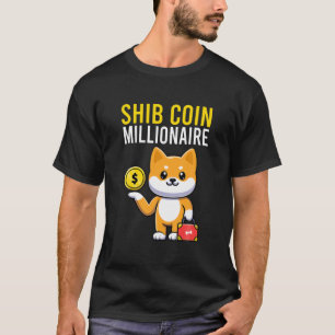 Shiba-mijn: Millionaire laadruimte symbolische mun T-shirt