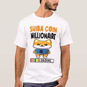 Shiba-mijn: Millionaire laadruimte symbolische mun T-shirt