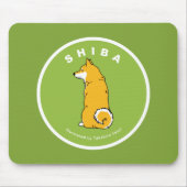 Shiba Mousepad Muismat (Voorkant)