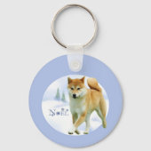 Shiba Noel Sleutelhanger (Achterkant)